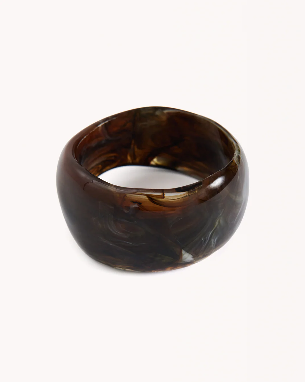 MARLEY BANGLE - DARK CHOCOLATE TORT