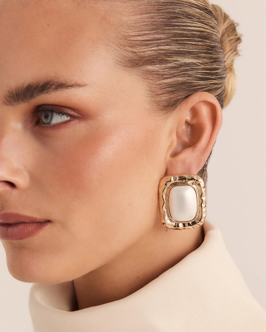 OPHELIA EARRINGS - GOLD-PEARL