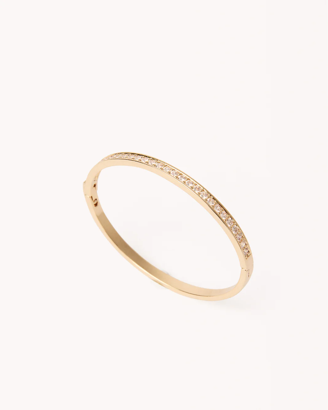 KAIYA BANGLE - GOLD PLATED 14K-DIAMANTE