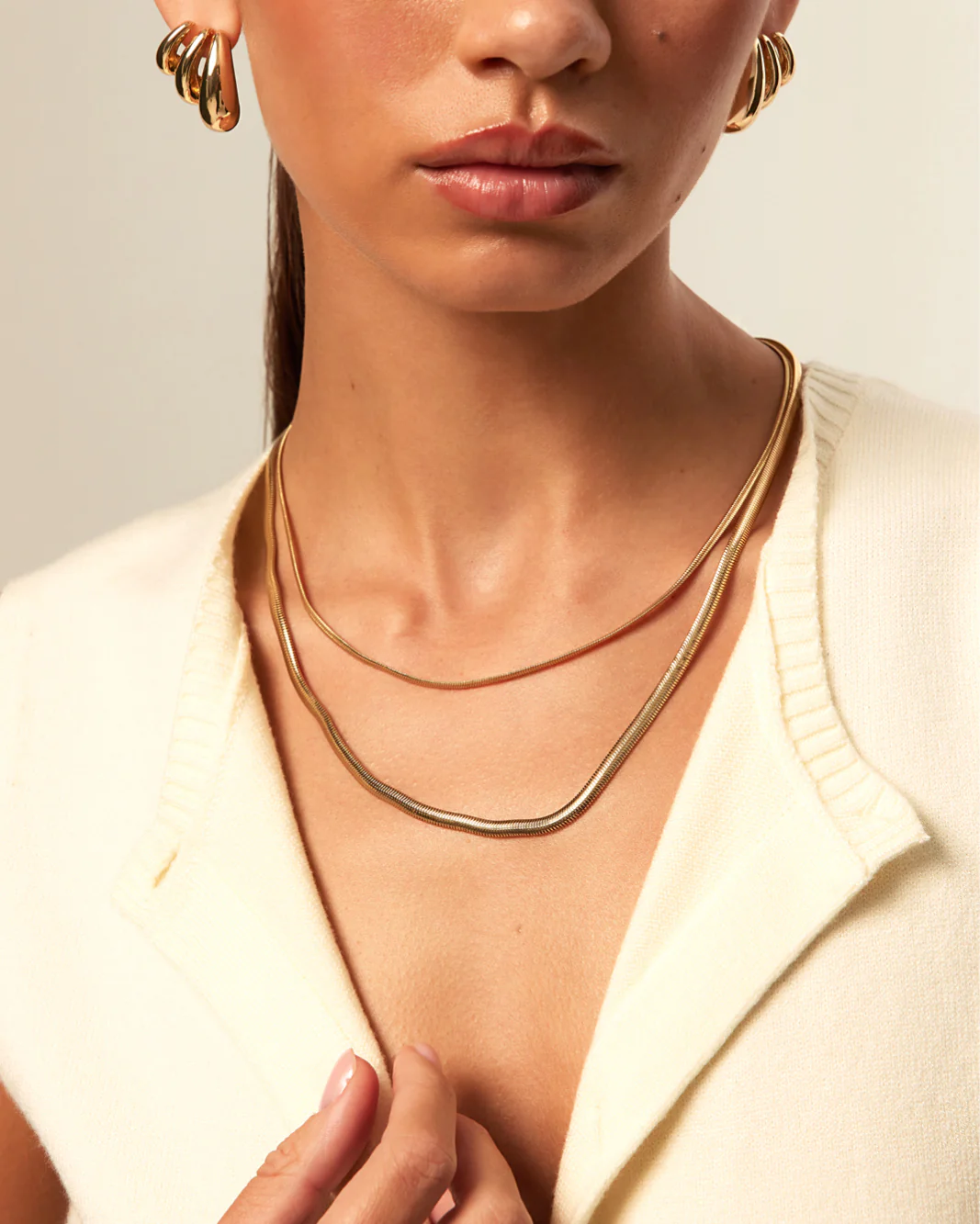 KATIE NECKLACE 2 PACK - GOLD