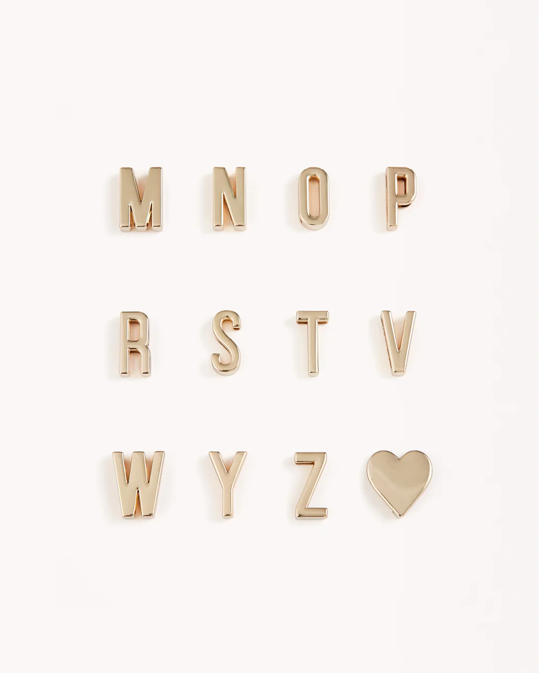 INITIAL CHARMS - GOLD