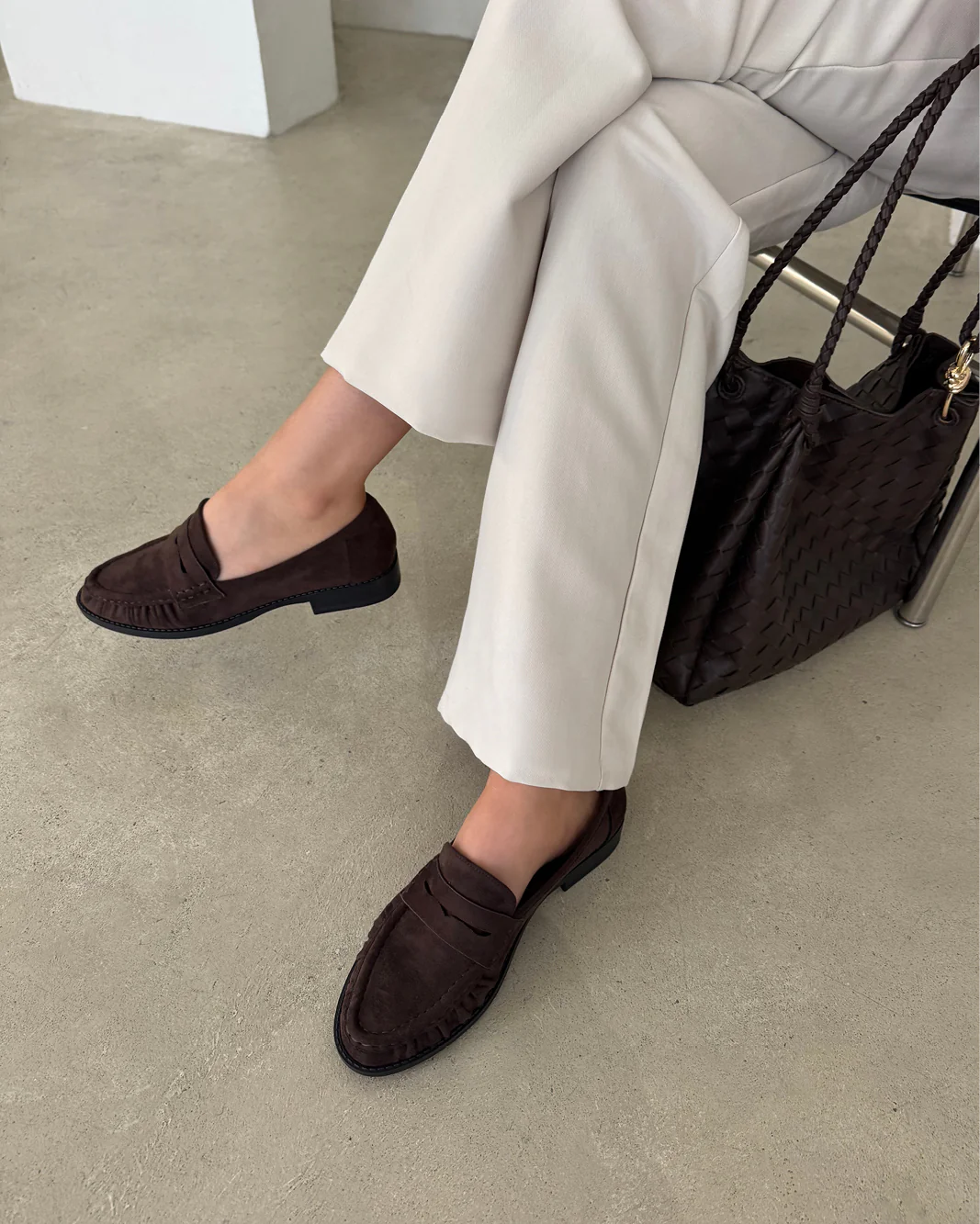 ZACCAI - DARK CACAO SUEDE