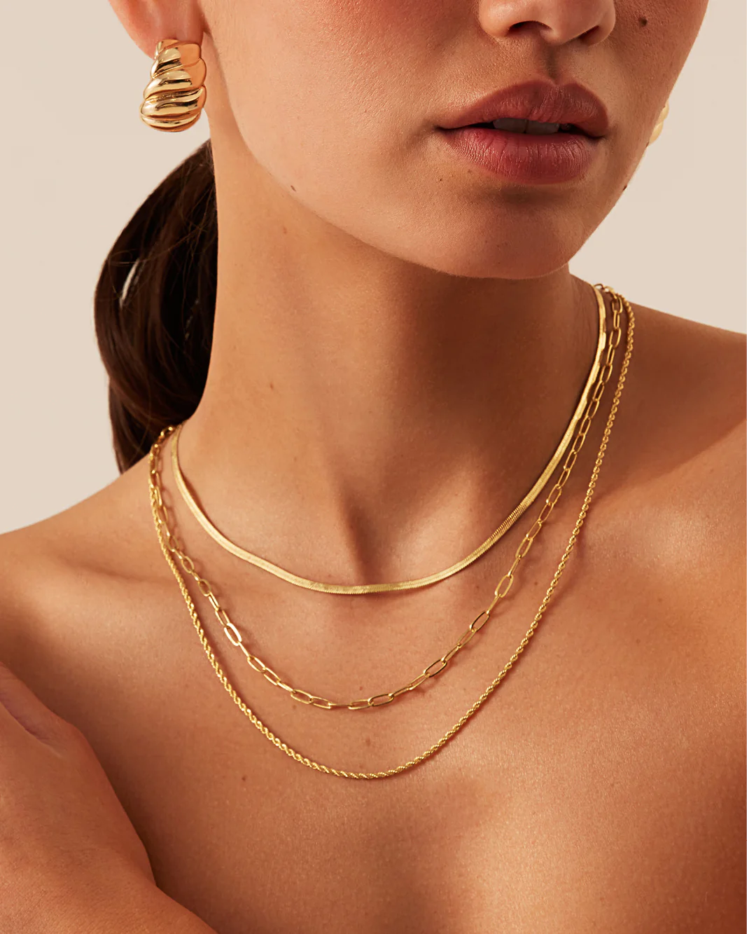 CATALINA NECKLACE PACK - GOLD PLATED 18K
