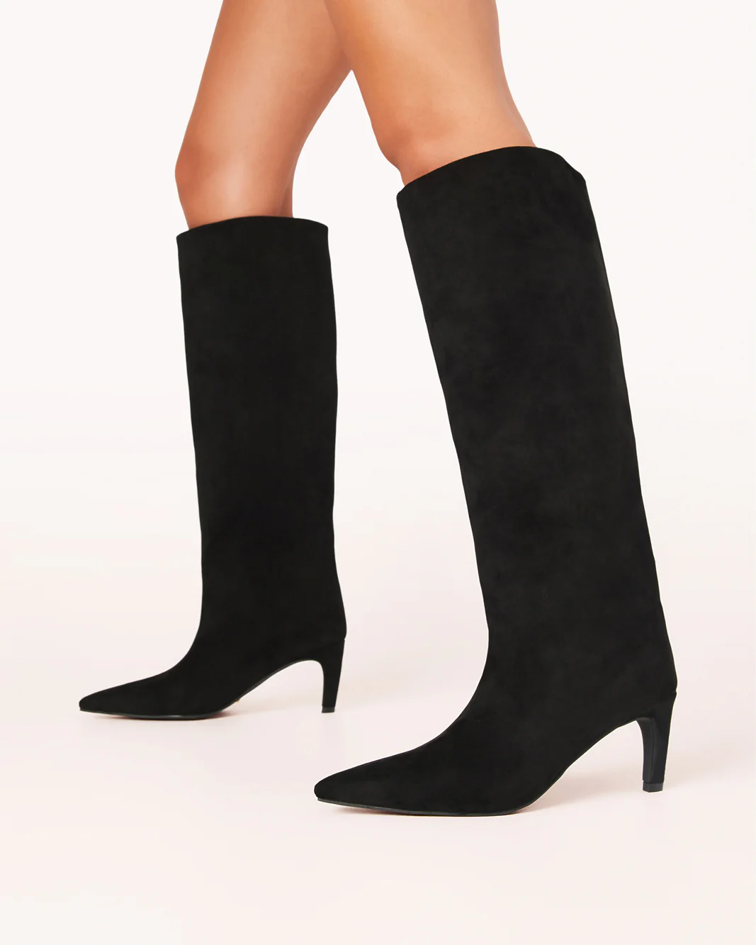 WHIMSY - BLACK SUEDE