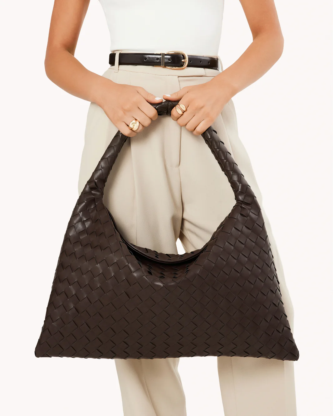 KAMI SHOULDER BAG - CHOCOLATE