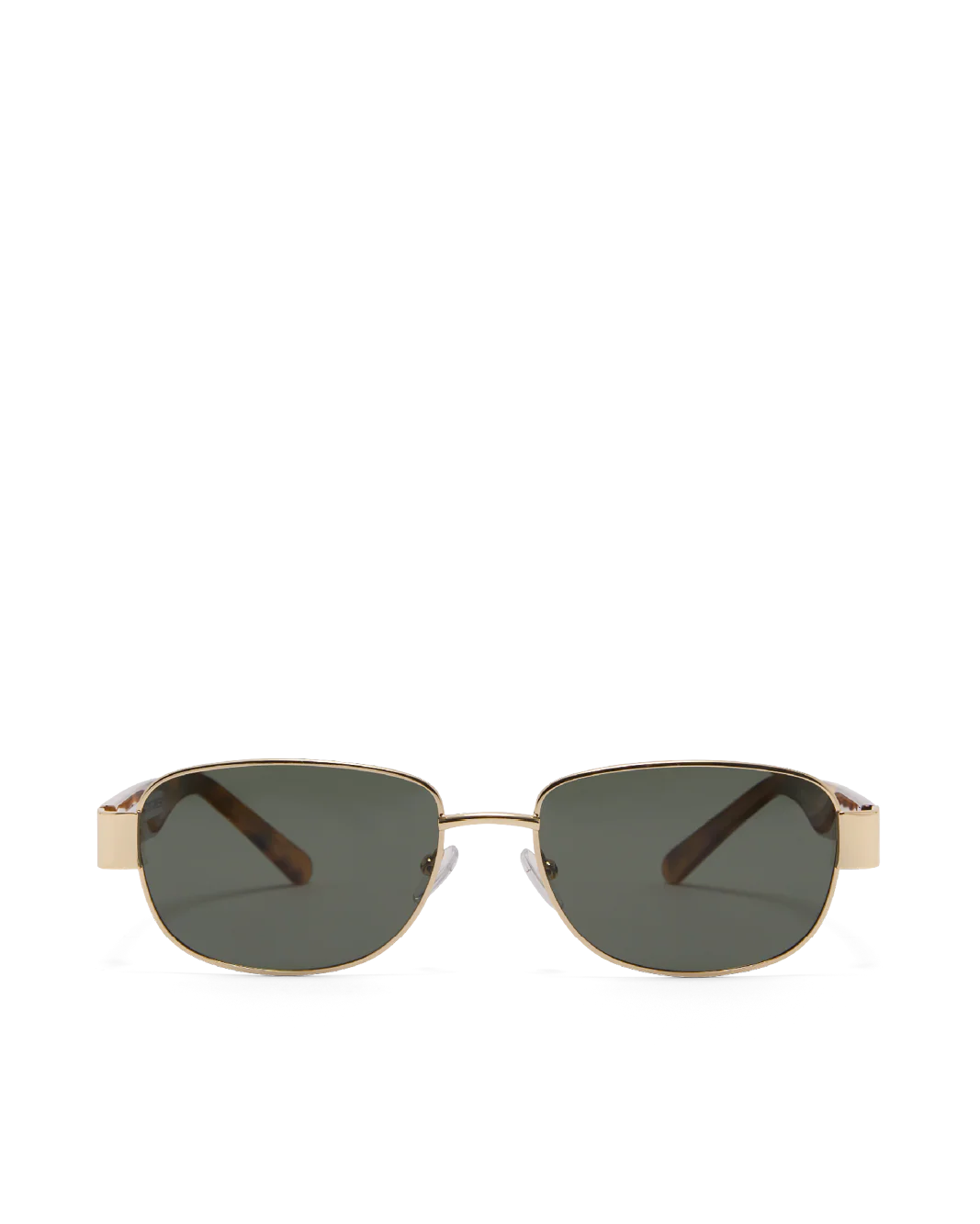 THE ADDISON - GOLD-HAVANA TORT-GREEN