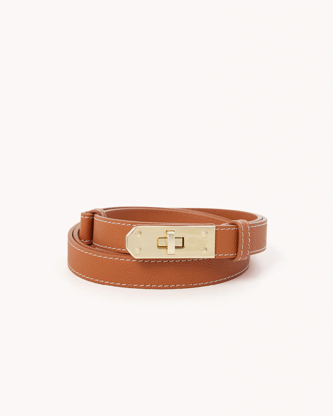 BLAKE BELT - TAN-GOLD