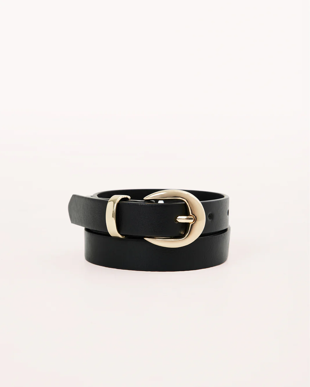 BELLA BELT - BLACK-GOLD