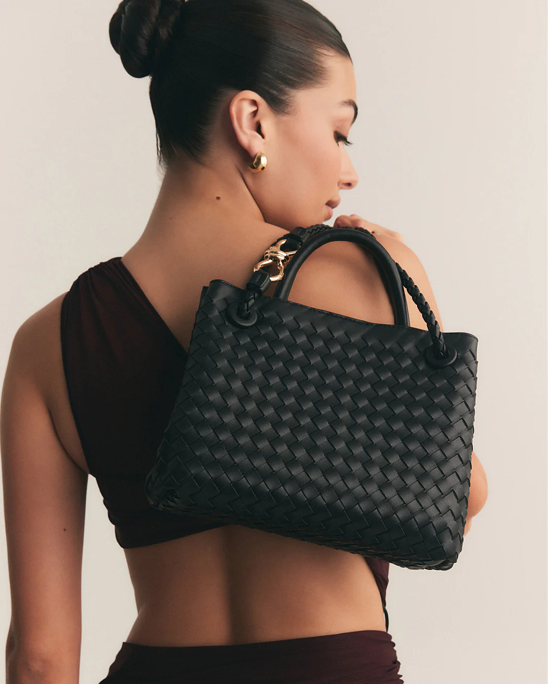 AIMEE SHOULDER BAG - BLACK