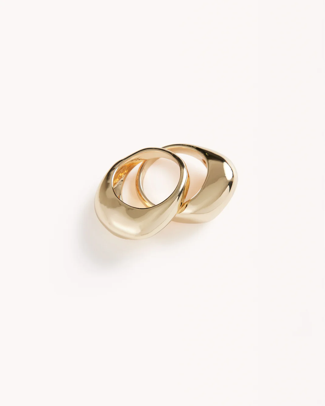 ELIANA RING 2 PACK - GOLD