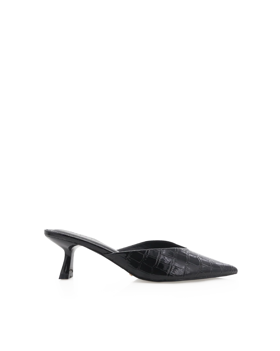 ADELE - BLACK PATENT CROC