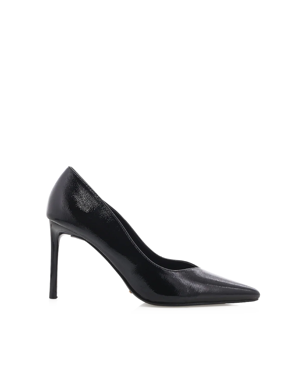 FABIOLA - BLACK CRINKLE PATENT