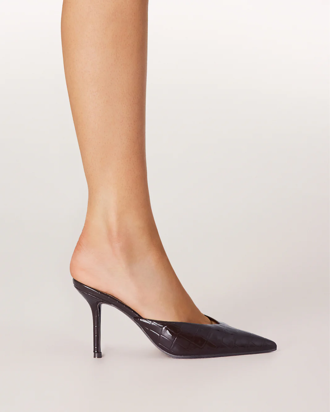 KAREY - DARK CACAO PATENT CROC