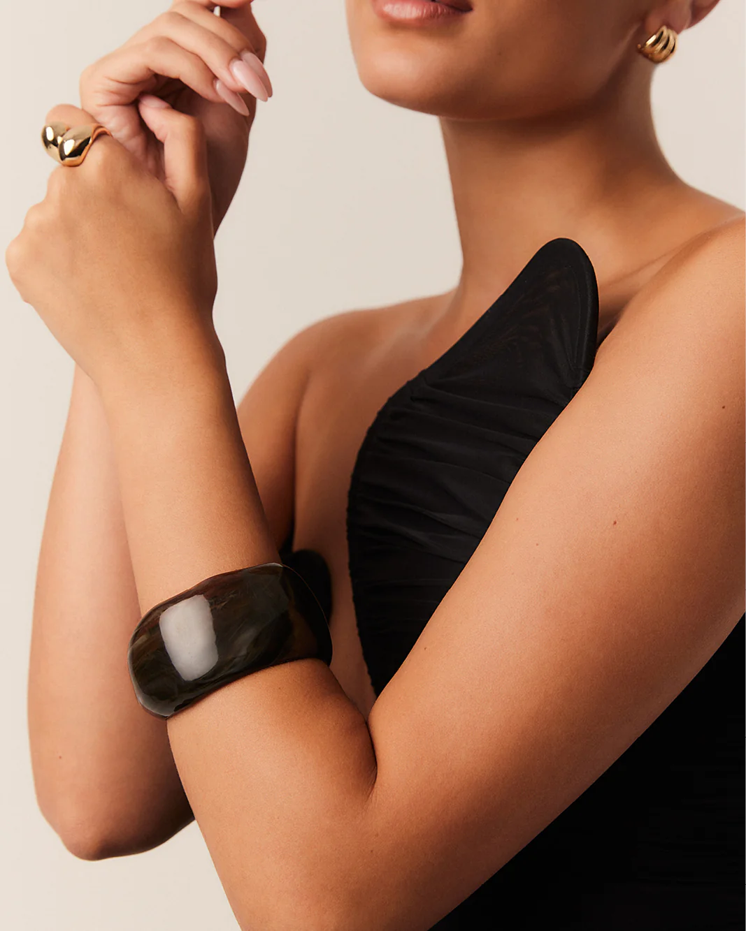 MARLEY BANGLE - DARK CHOCOLATE TORT