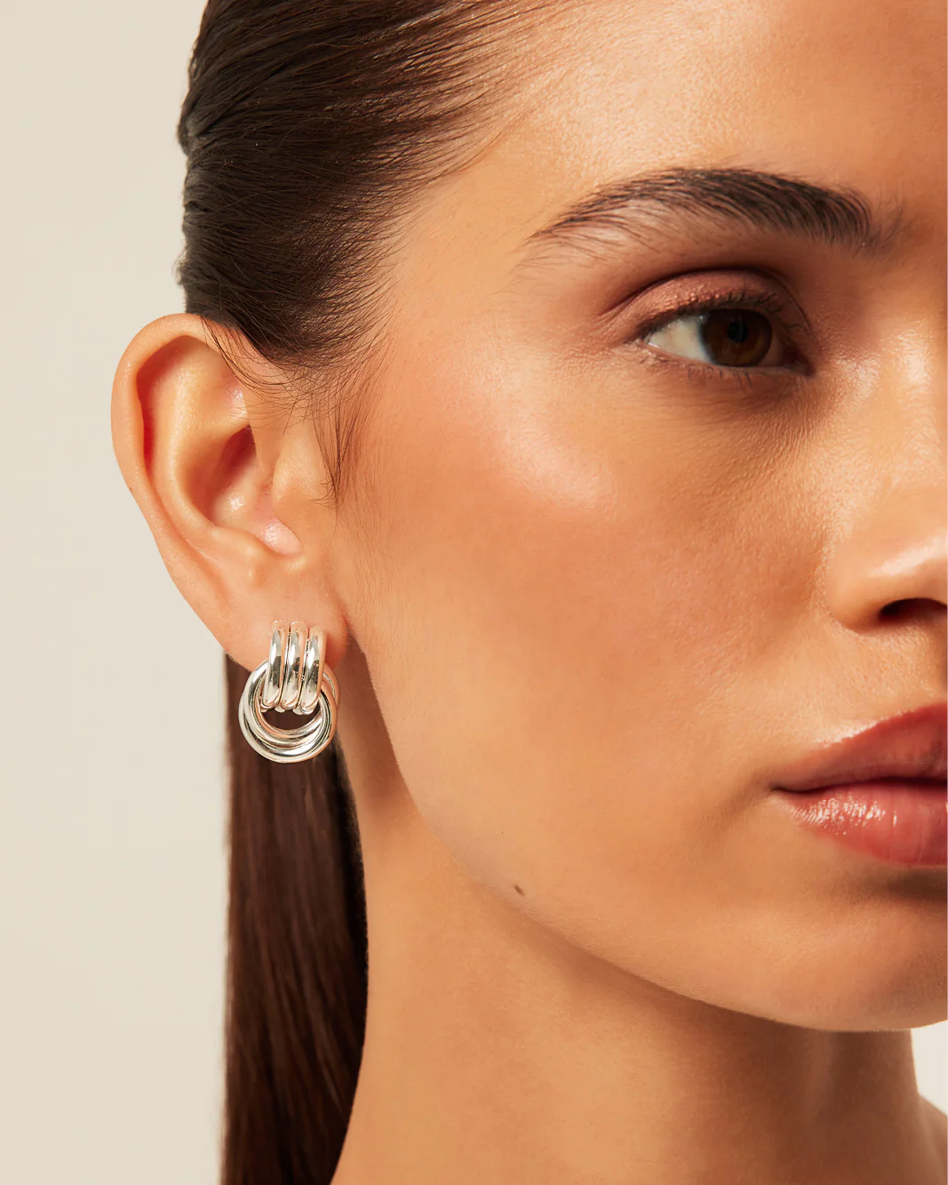 ANTHE MINI EARRINGS - SILVER