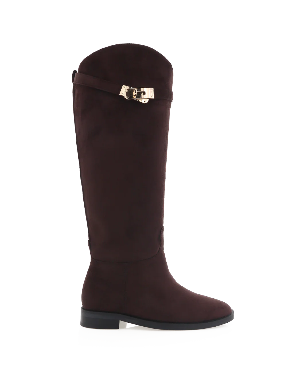 SOLENE - CHOCOLATE SUEDE