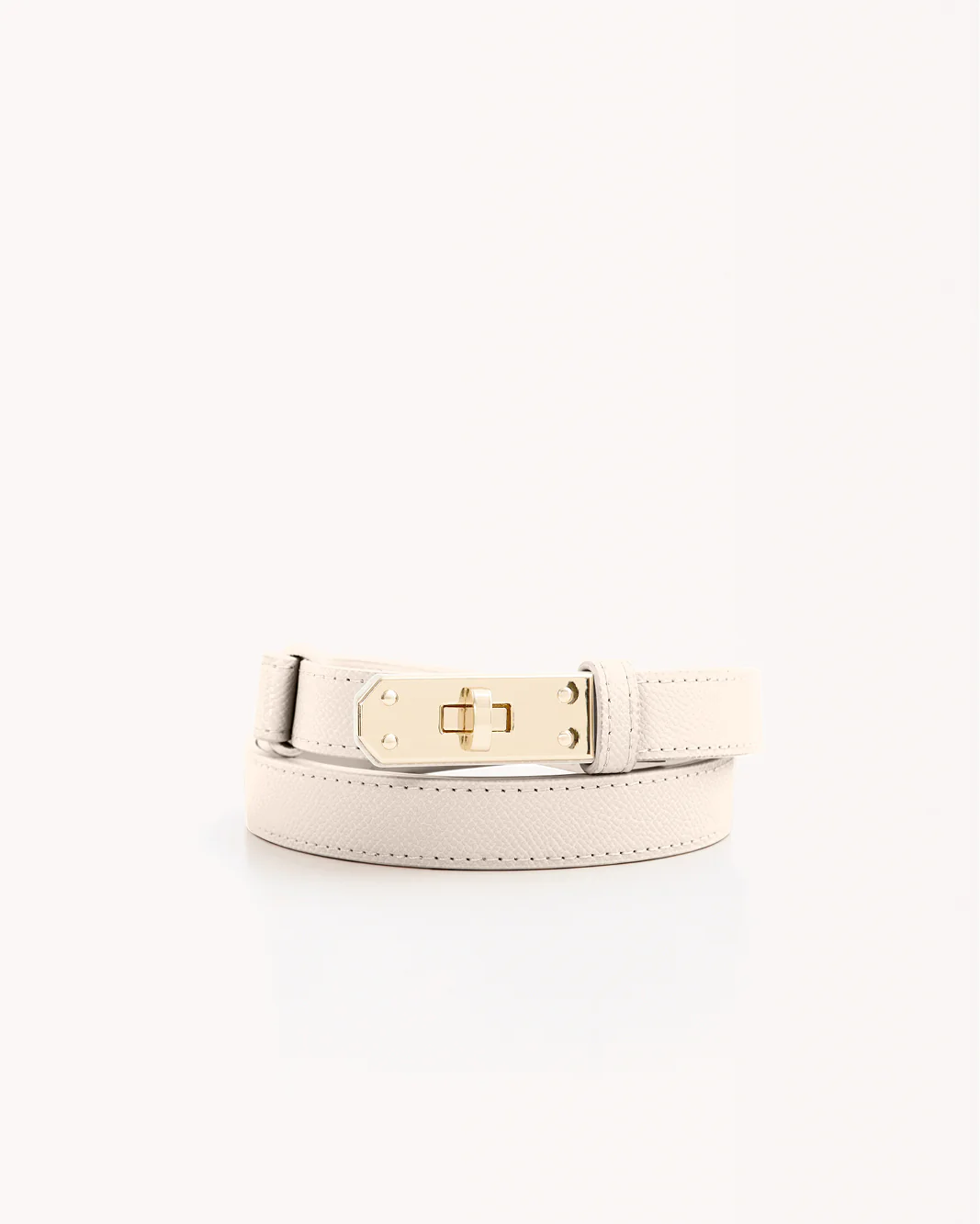 BLAKE BELT - BONE-GOLD