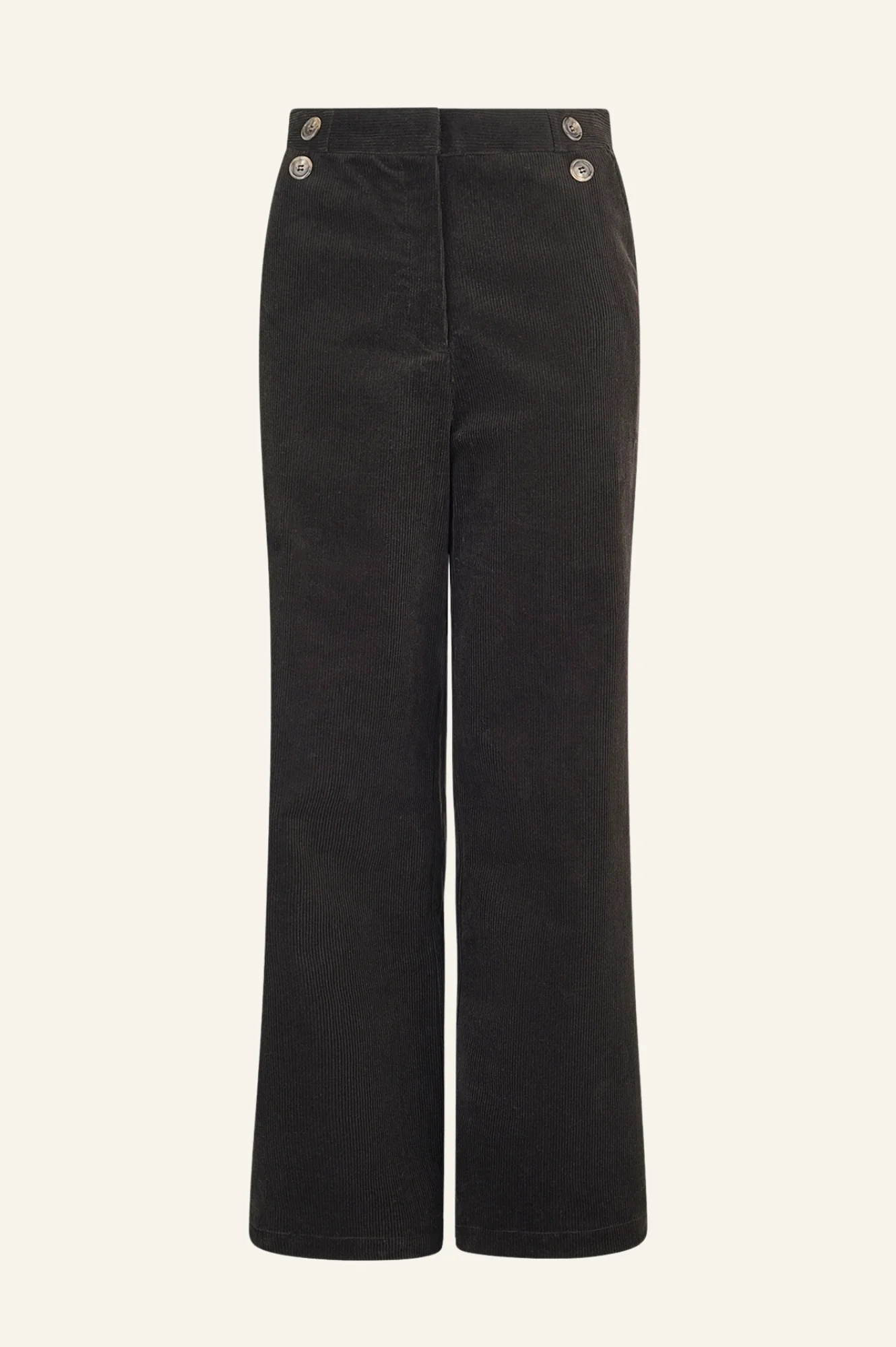 Brooke Stretch Corduroy Trouser | Chocolate