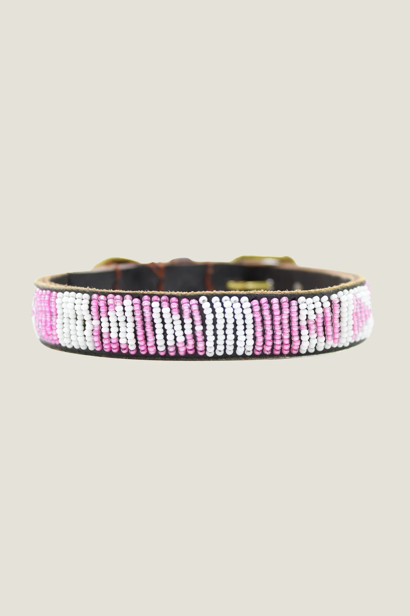Arrow Dog Collar | Pink/White