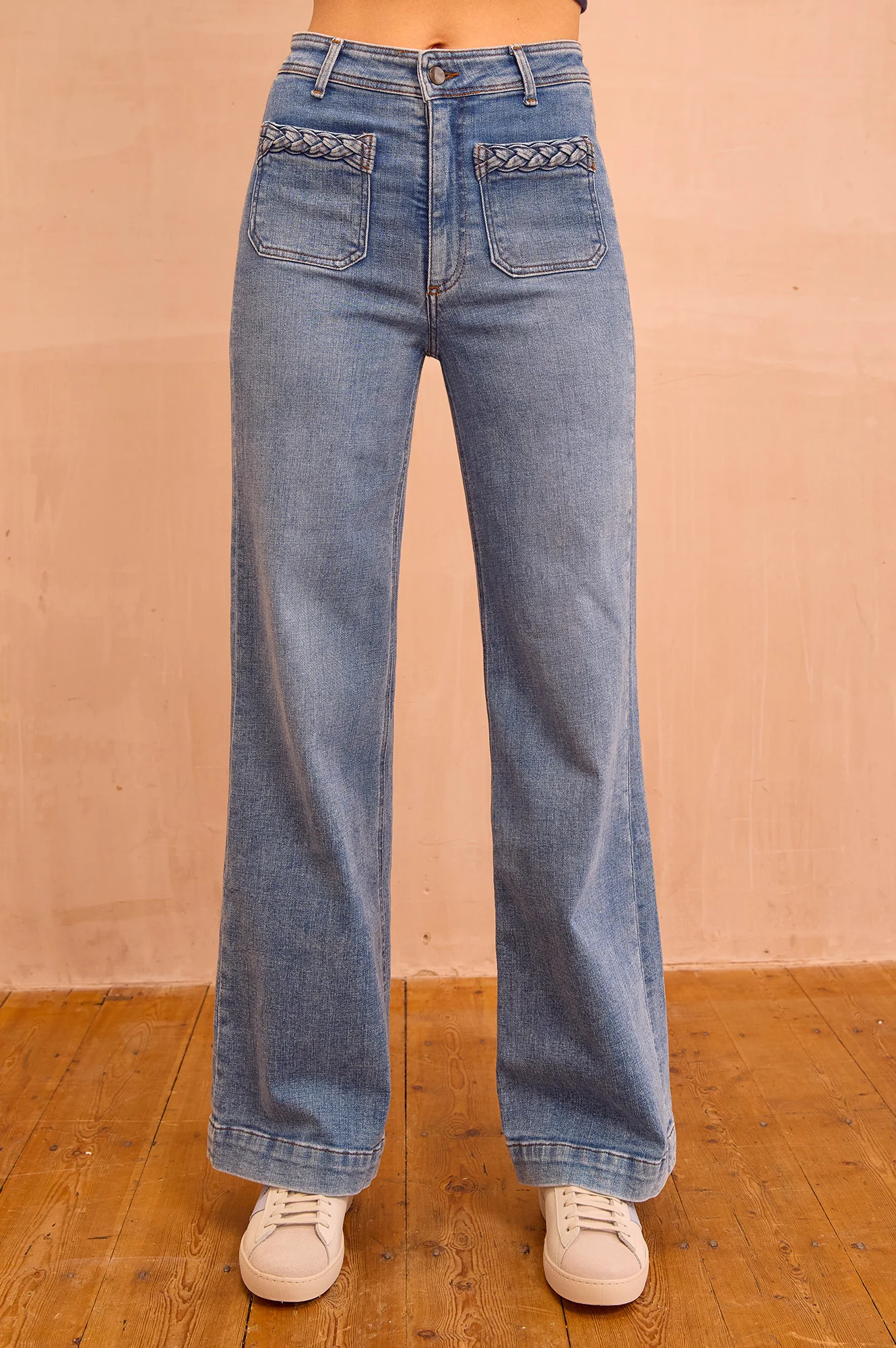 MAISON HOTEL Willie Giulietta Jean | Light Blue