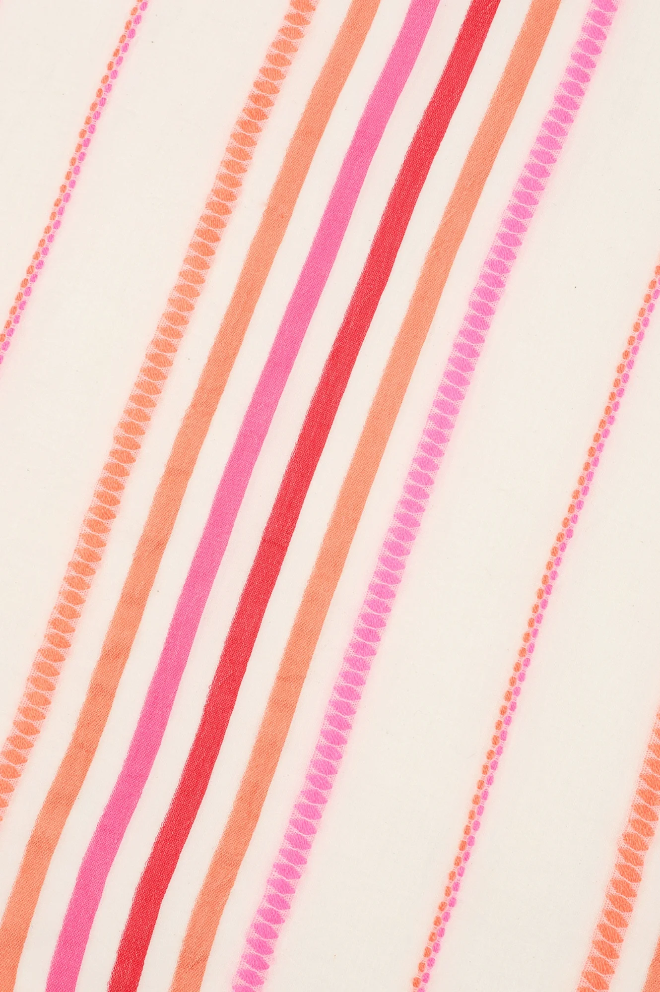 Organic Cotton Scarf | Pink/Orange