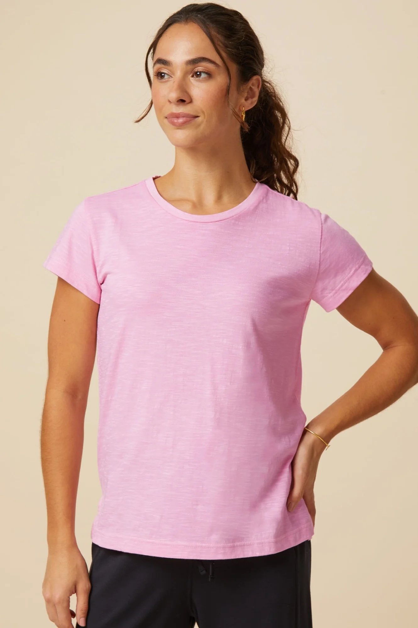 Organic Cotton T-Shirt | Pink