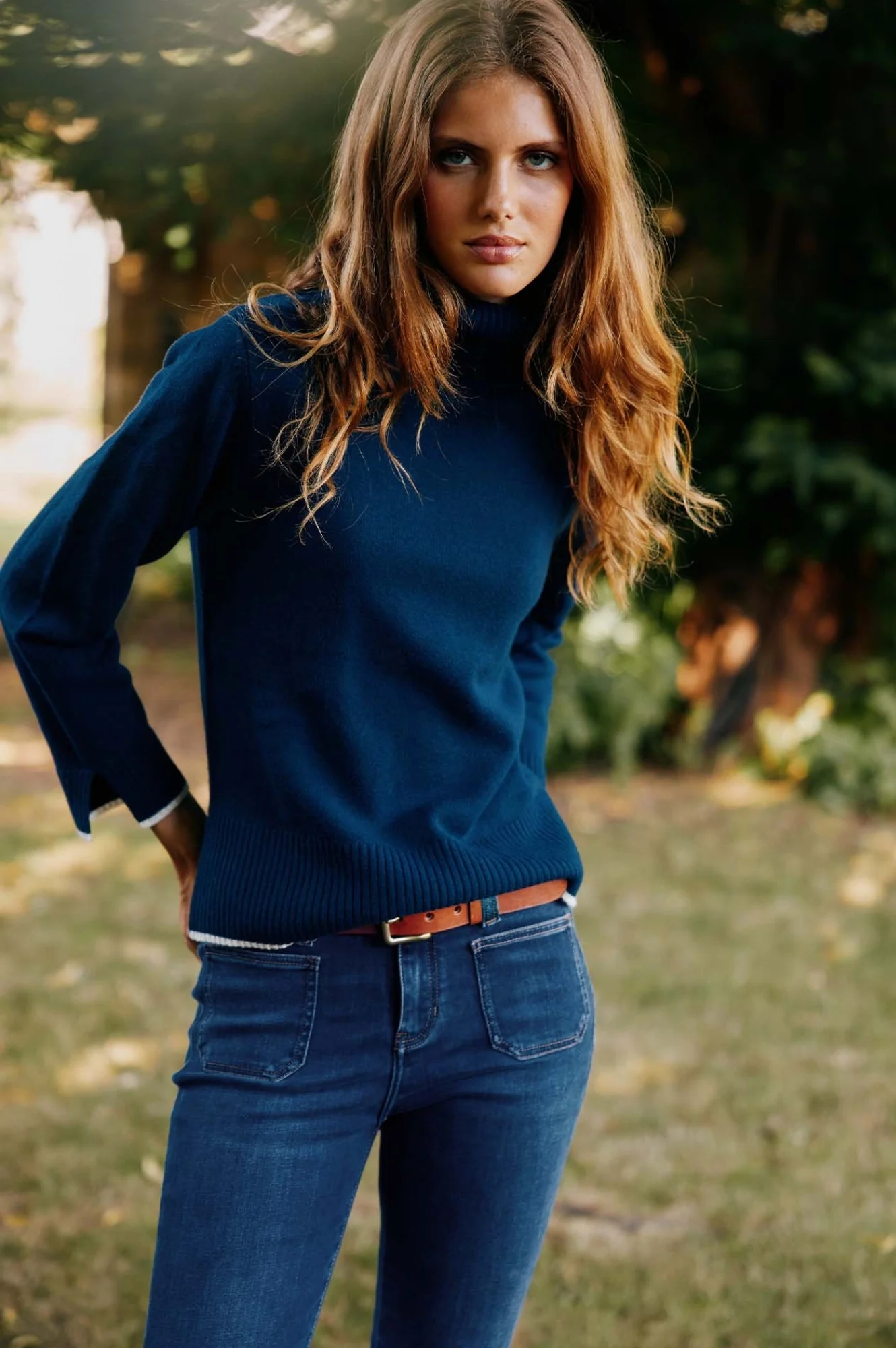 Kick Flare Jeans | Mid Denim