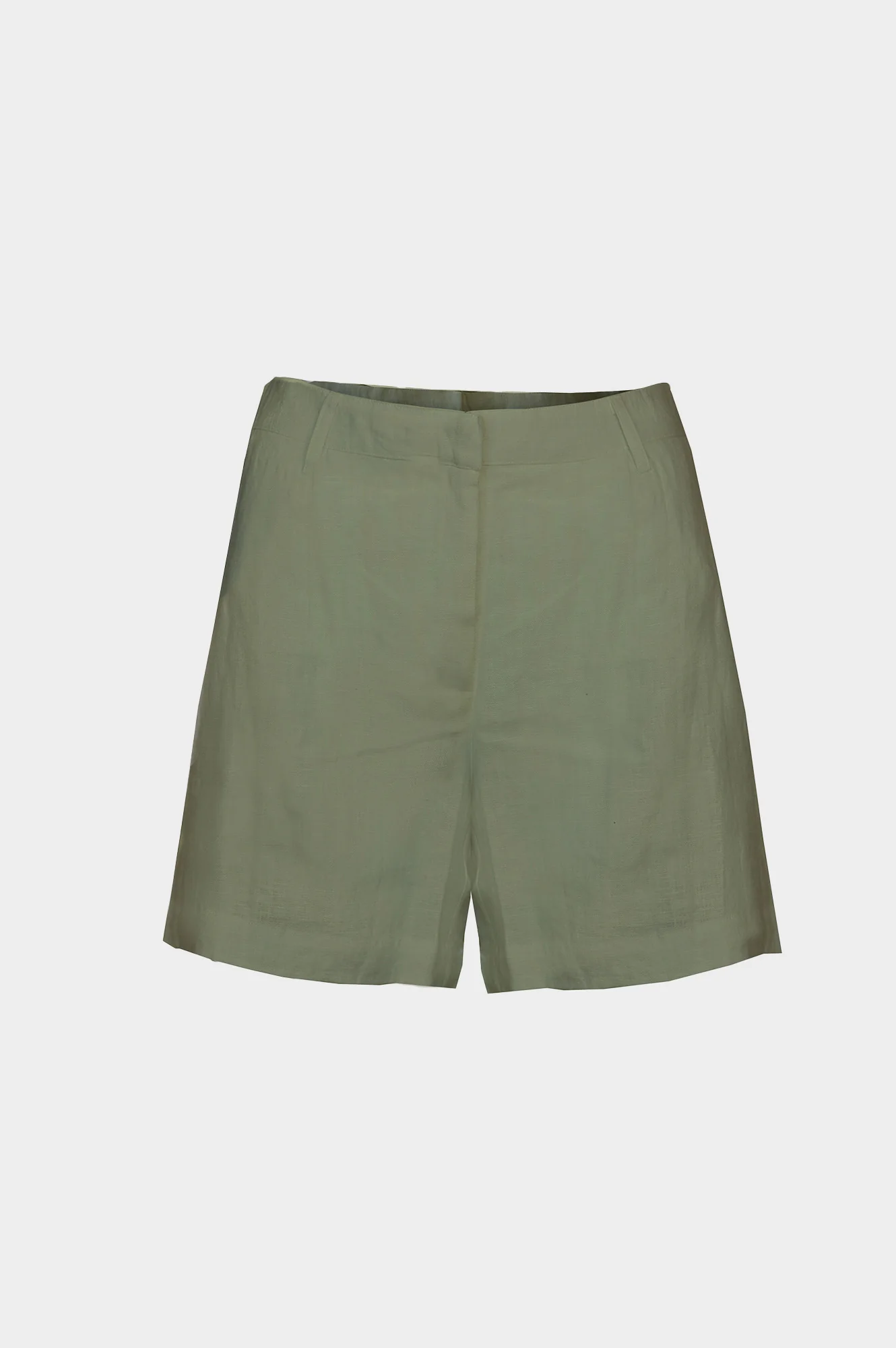 Alexandra Short Linen Shorts | Khaki