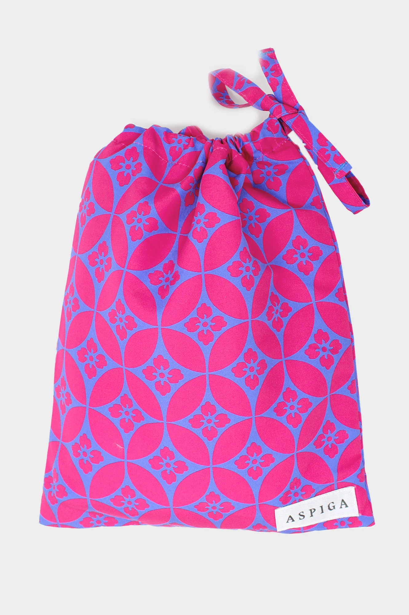 Men's Recycled Swim Shorts | Geo Pink/Blue