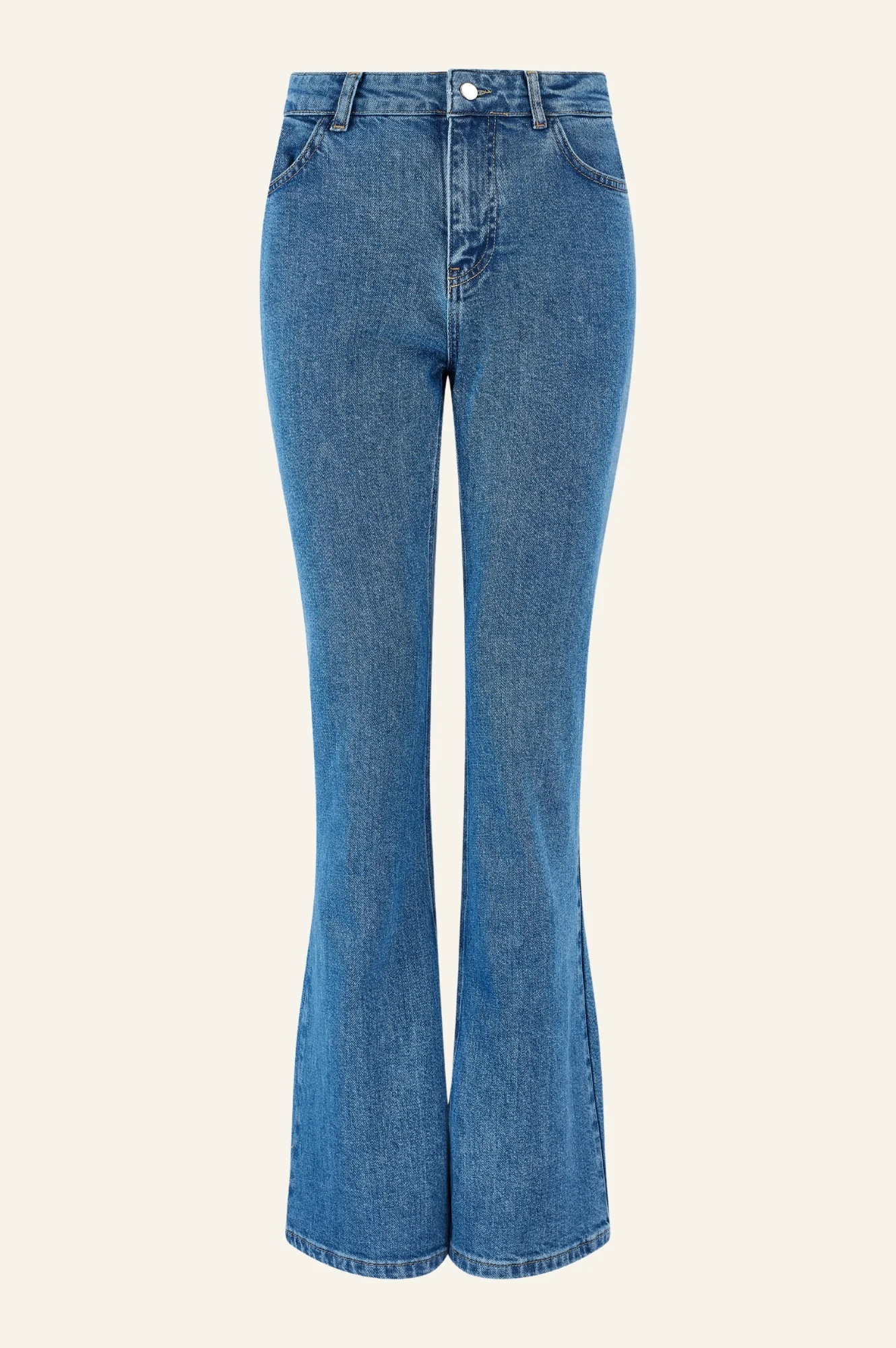 Denim Boot Cut Jean | Mid Wash