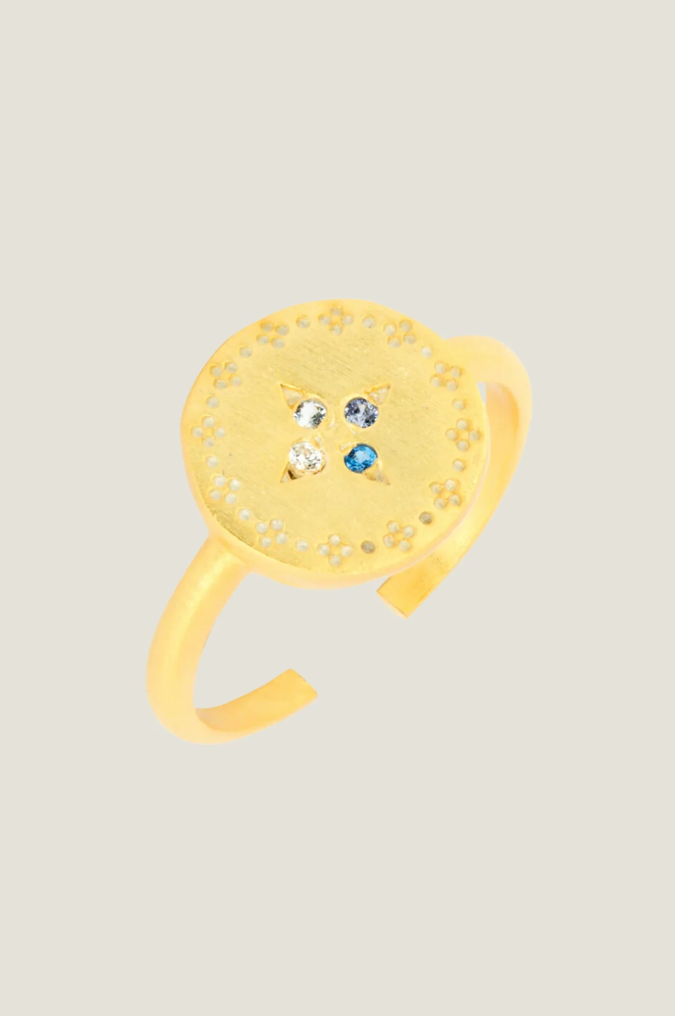 ASHIANA Gemma Ring | Gold