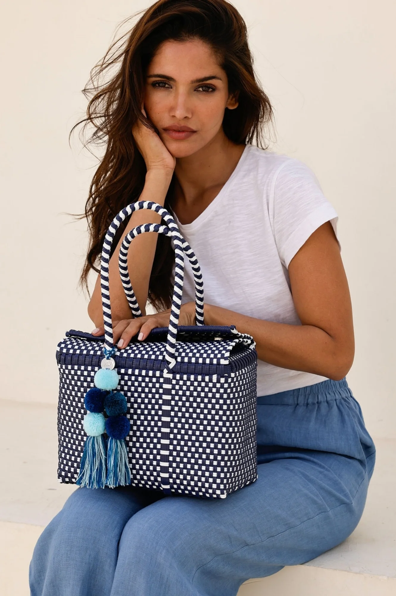 Bombon Mini Tote | Navy
