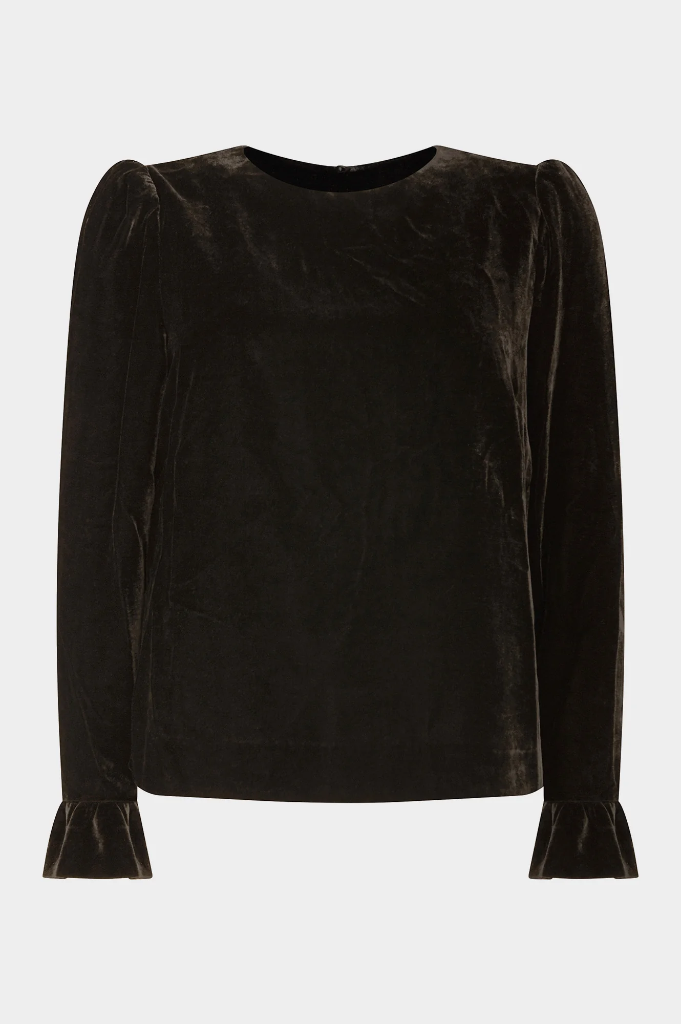 Victoria Velvet Top | Black