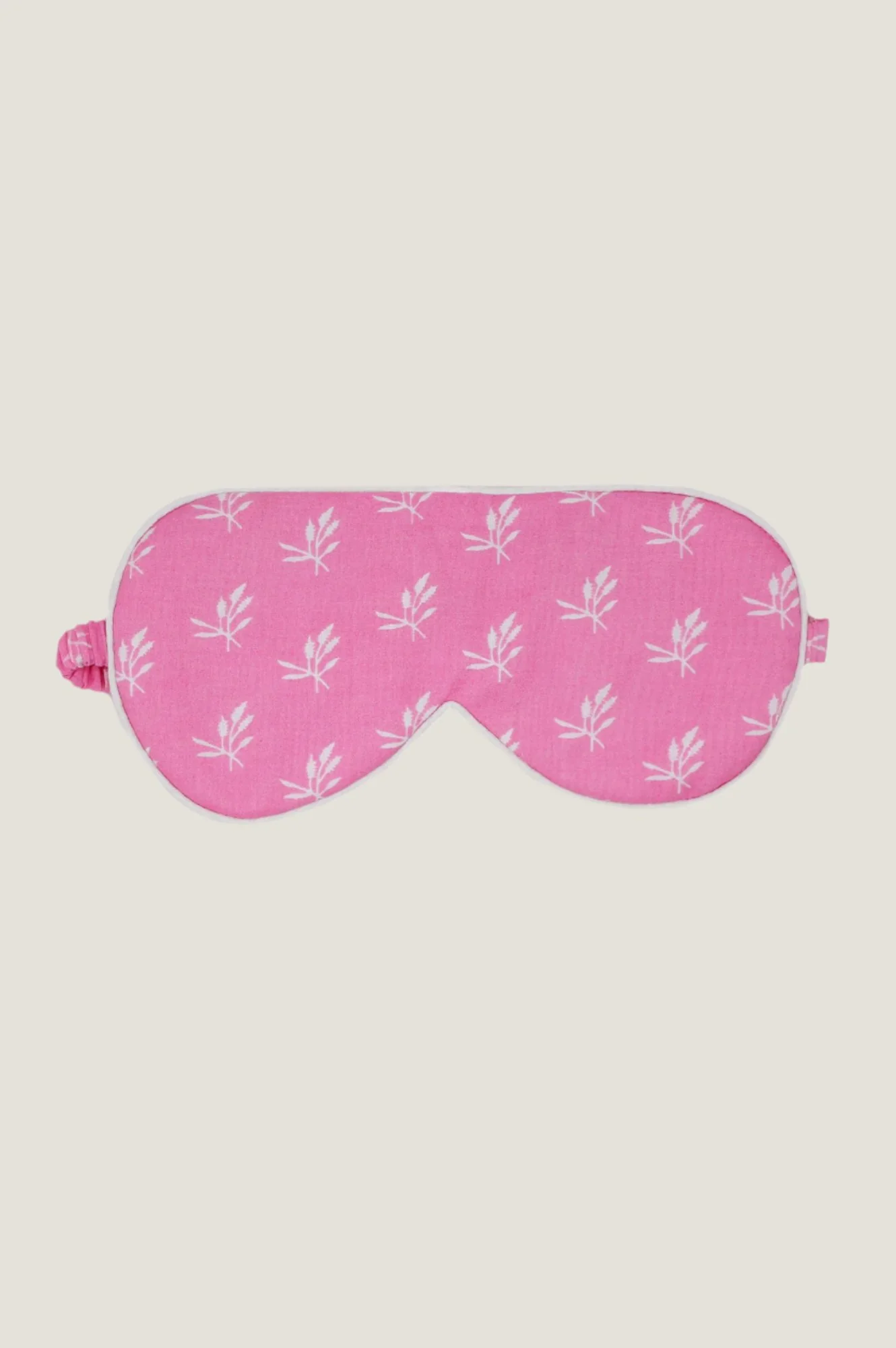Eye Mask | Willow Leaf Pink