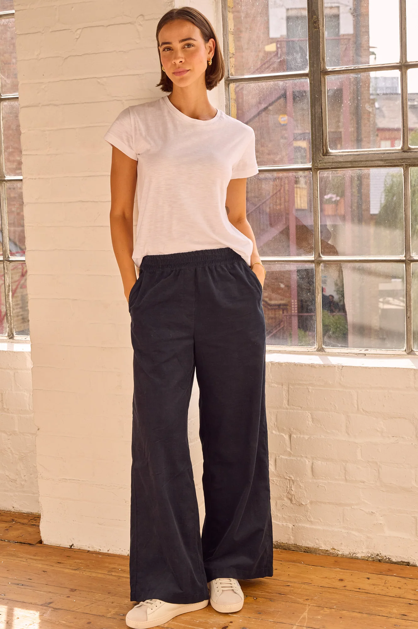 Juliana Cord Trousers | Ink