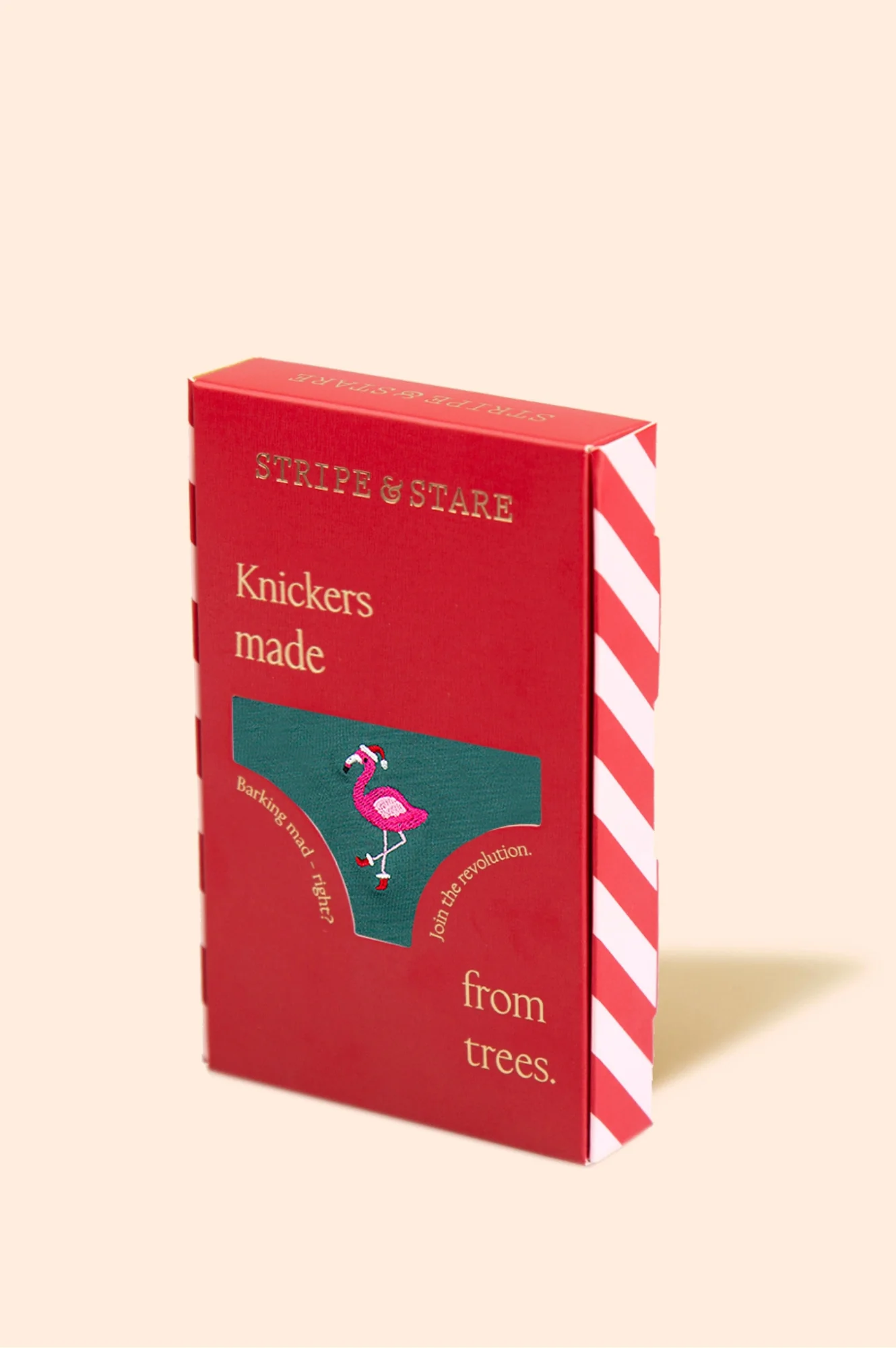 The Original Knicker | Christmas Flamingo Teal