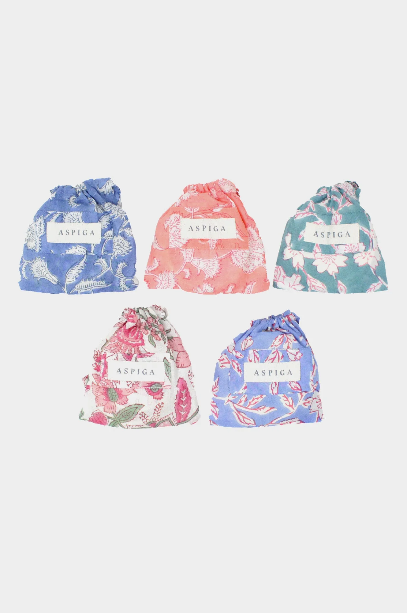 Face Pads | Japanese Flower Sea Green