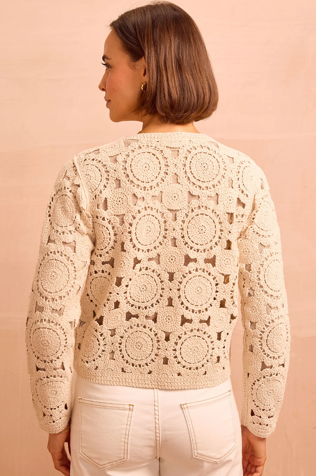 Crochet Cardigan | Cream
