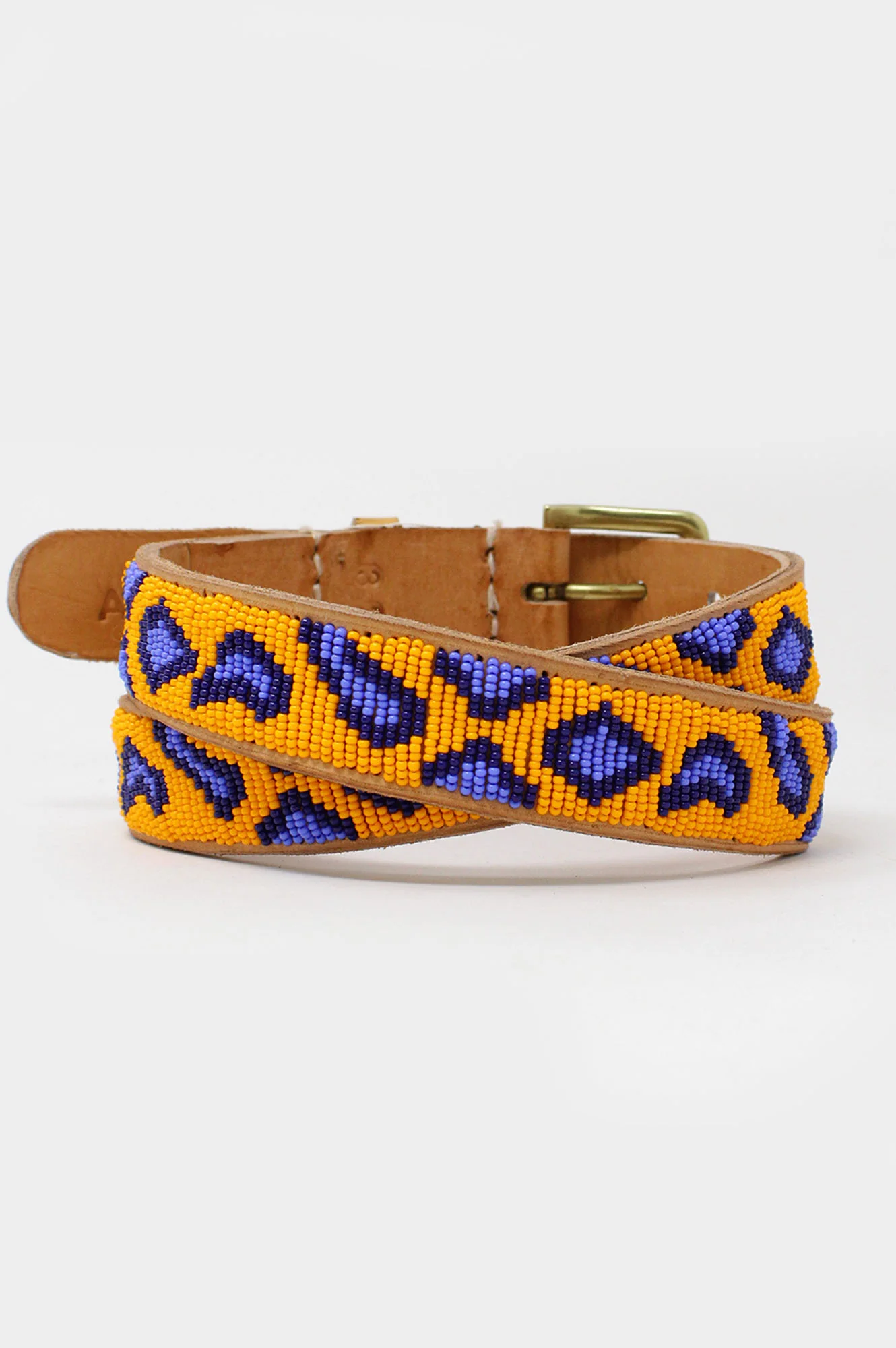 Cheetah Belt | Orange/Blue