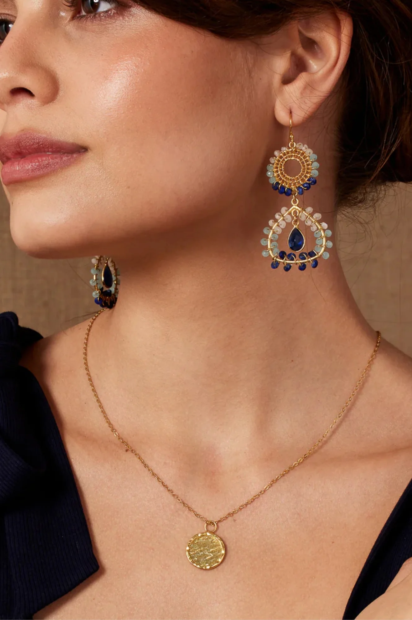 ASHIANA Florida Necklace | Gold