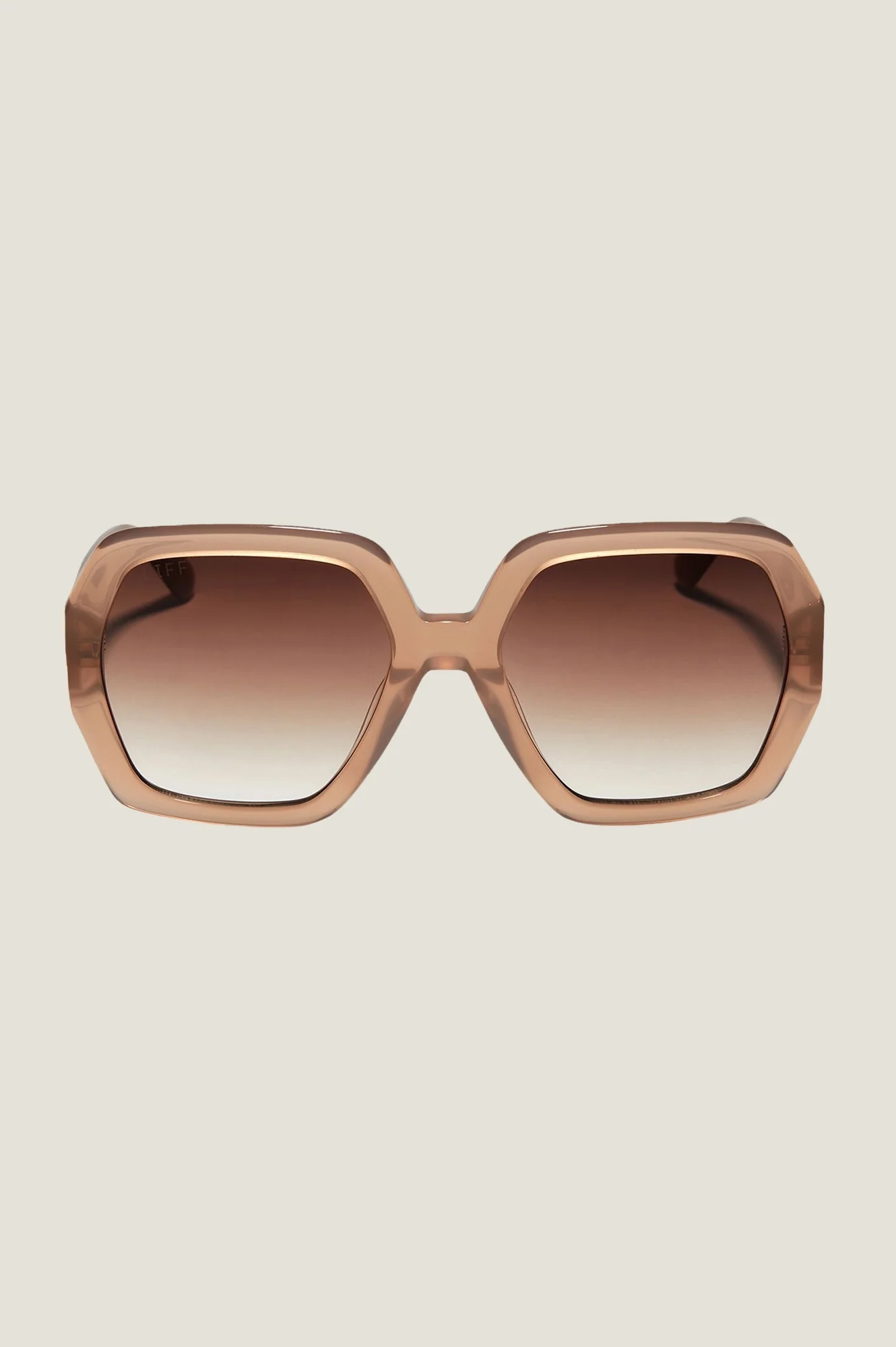 DIFF EYEWEAR Nola Sunglasses | Taupe