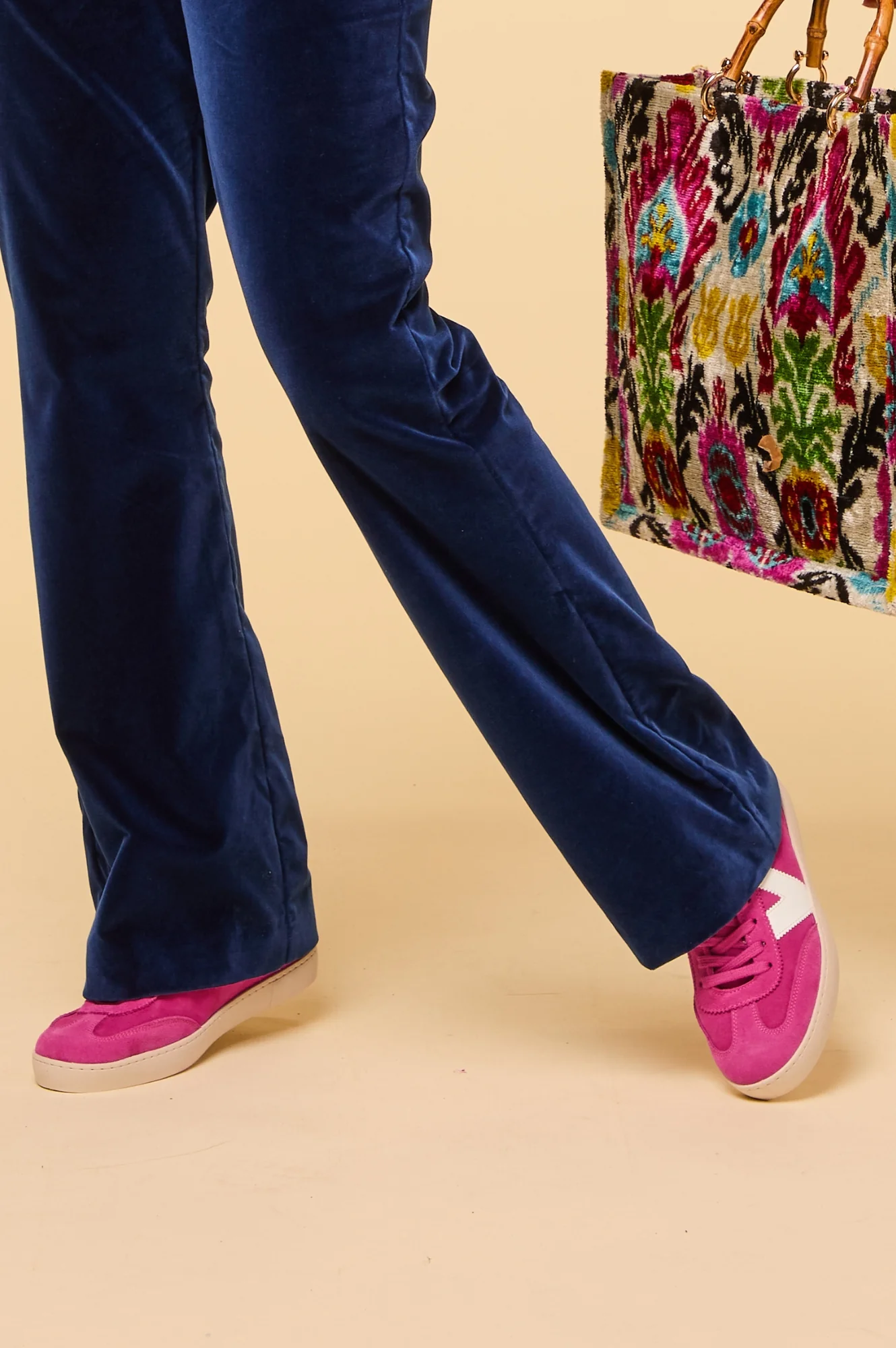 VICTORIA Berlin Ciclista Trainers | Fuchsia