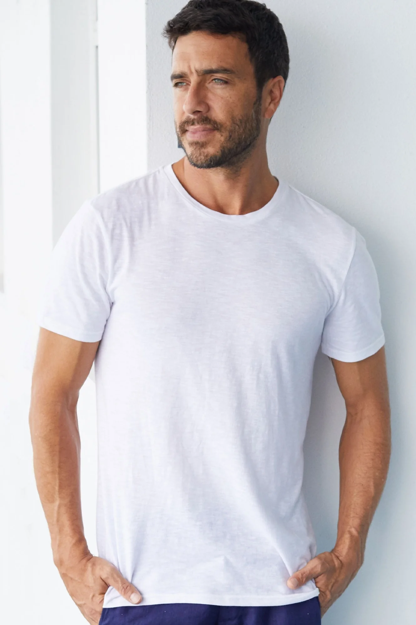 Men's Crew Neck T-Shirt | White