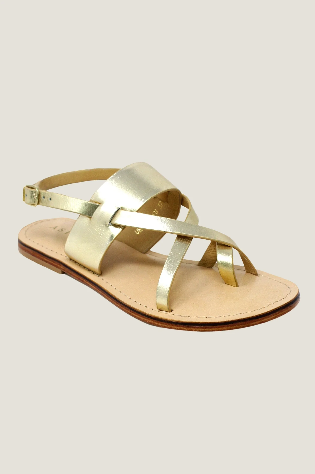 Ezra Sandals | Gold