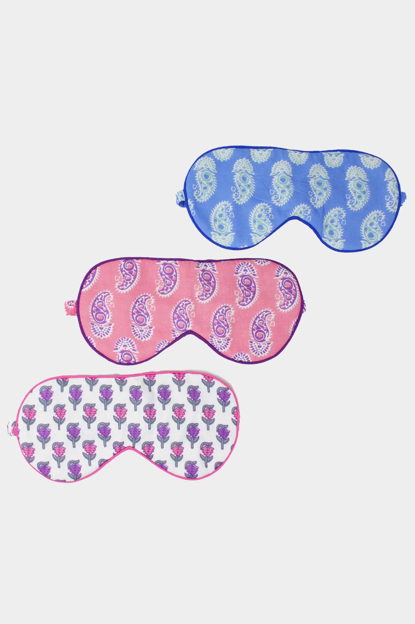 Eye Mask | Paisley Pink