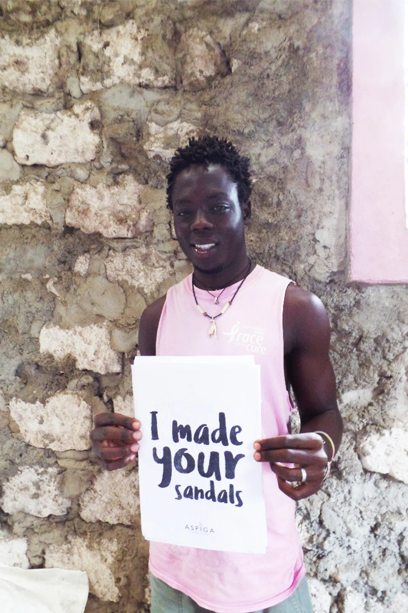 Men's Leather Flip Flop | Coffee