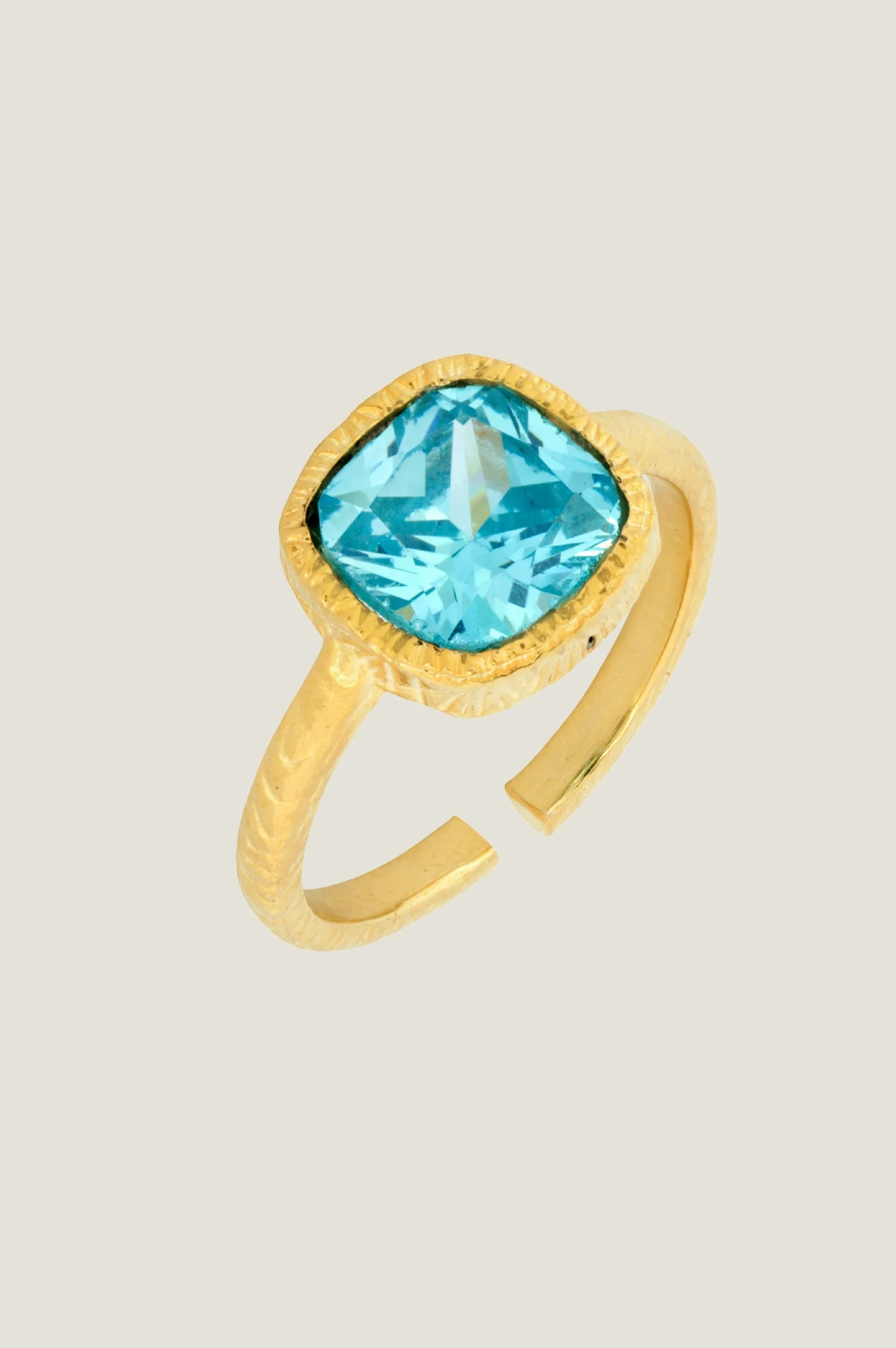 ASHIANA Lois Ring | Turquoise