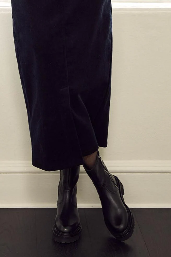 HOFF Office Leather Boot | Black