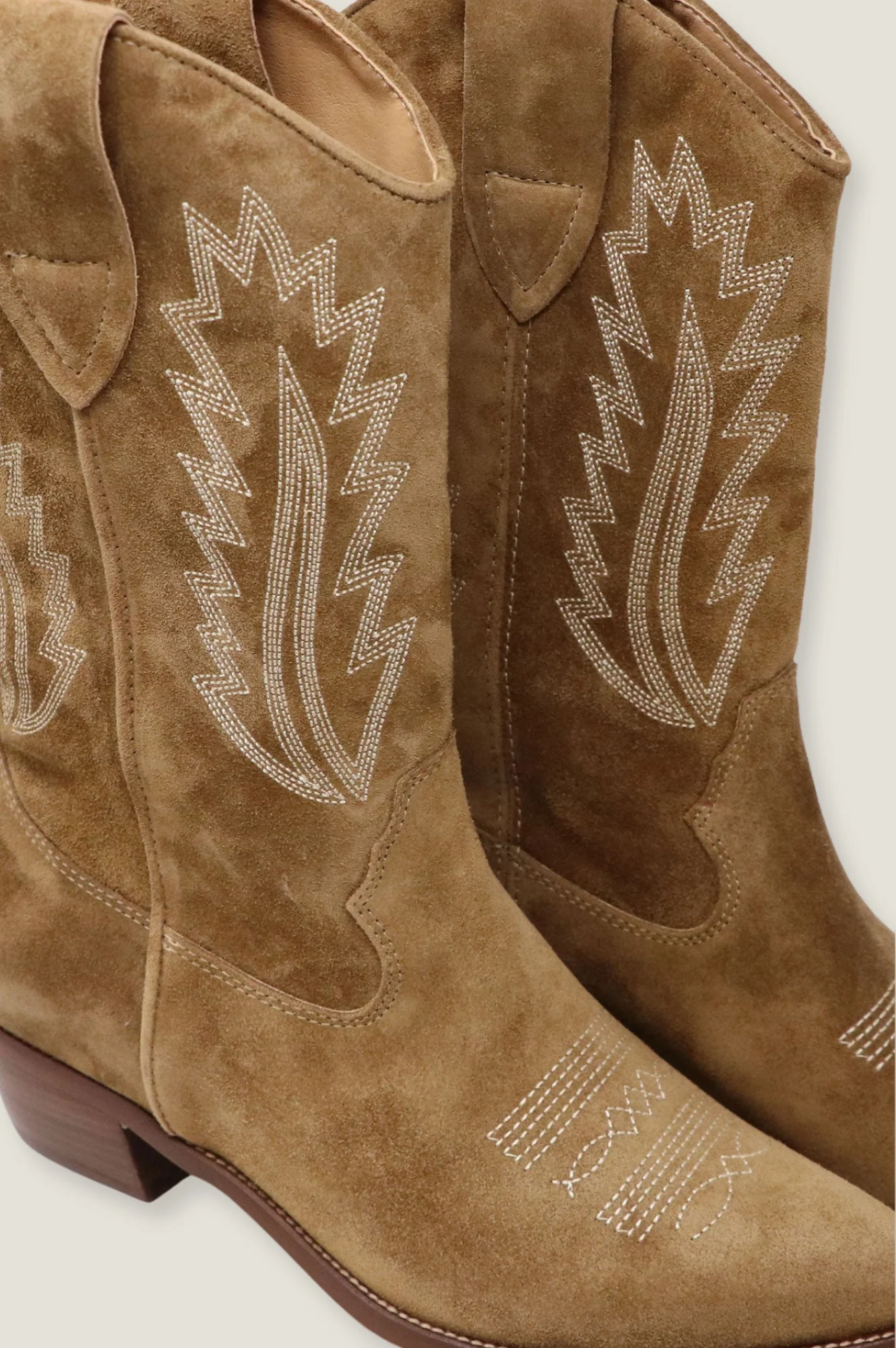 ALPE Camilla Cowboy Boots | Camel