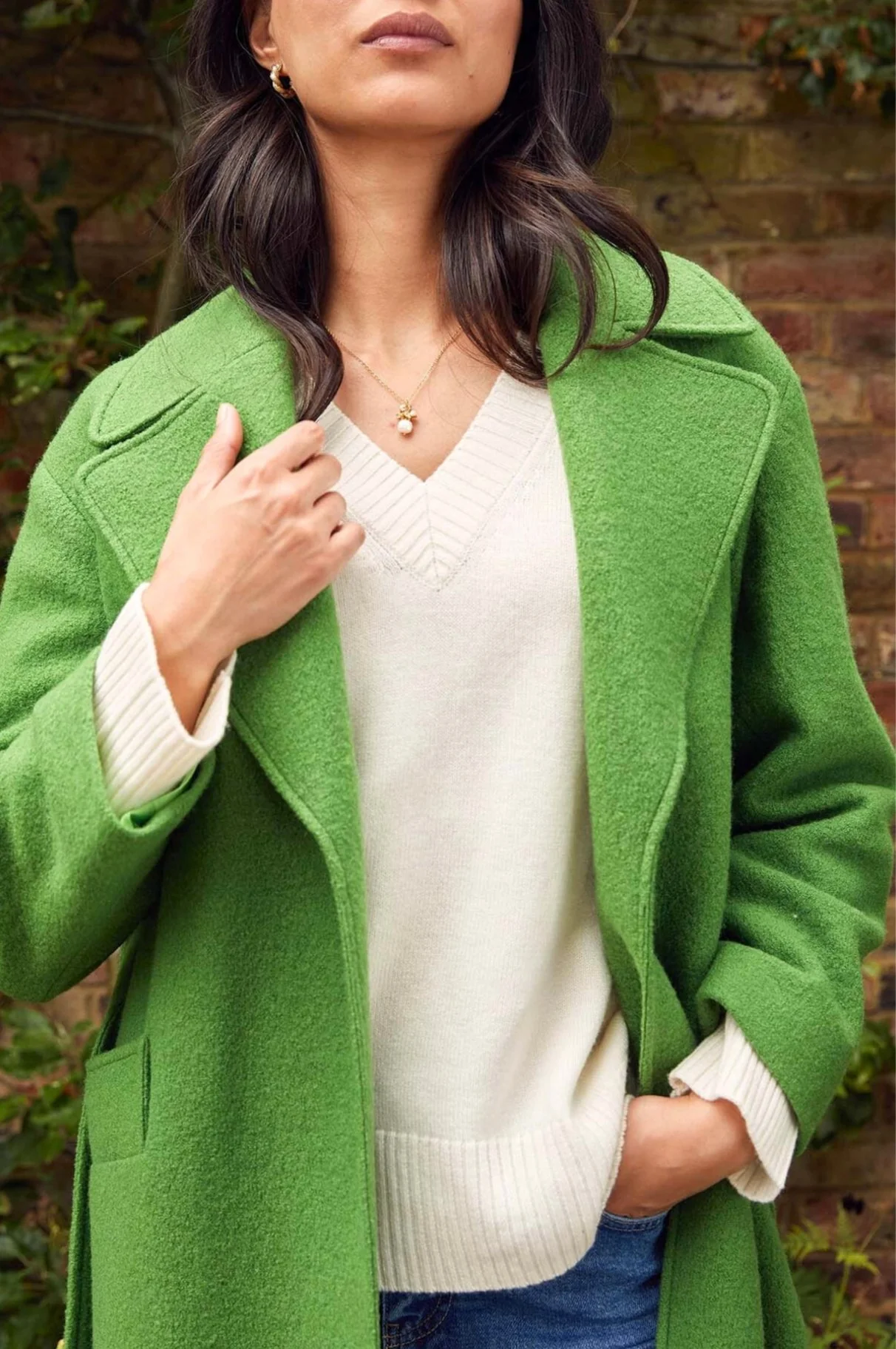 Wool Coat | Green